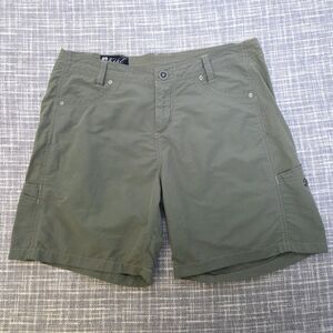 KUHL Mountain Culture Hiking Shorts Women's 10 (see Meas) Olive - Never Worn